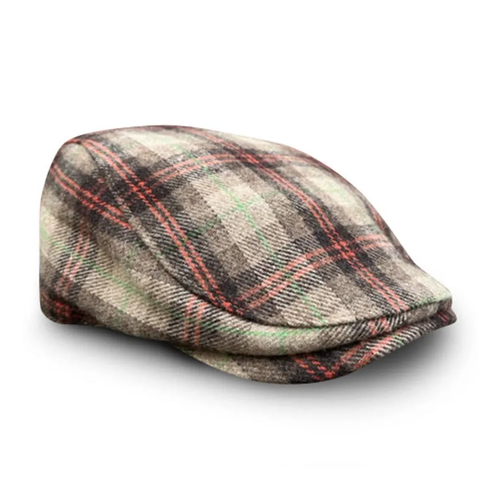The Contender Boston Scally Cap - Ale-Wood Plaid sold by Boston Scally