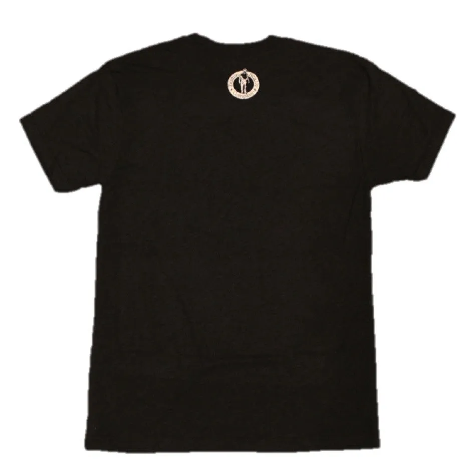 Boston Scally The Original Tee T-Shirt - Black with Black Script sold by Boston Scally product image thumbnail 2
