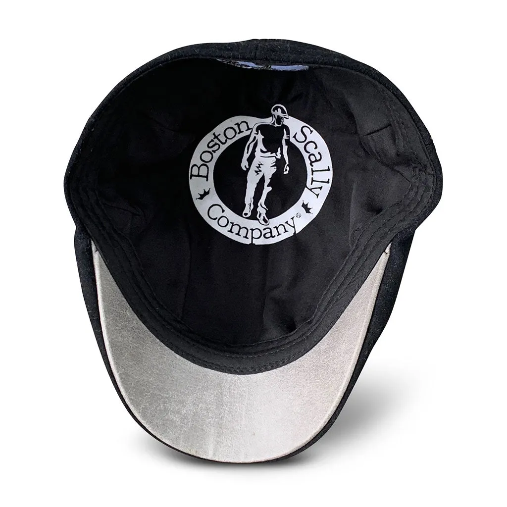 The Kenmore Boston Scally Cap - Coolidge Black & Grey Brim sold by Boston Scally product image thumbnail 5