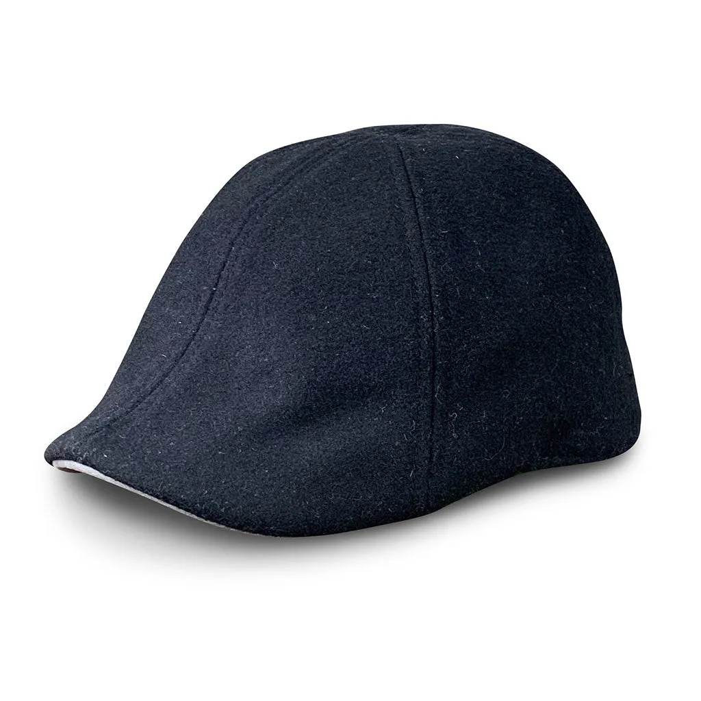 The Kenmore Boston Scally Cap - Coolidge Black & Grey Brim sold by Boston Scally product image thumbnail 3