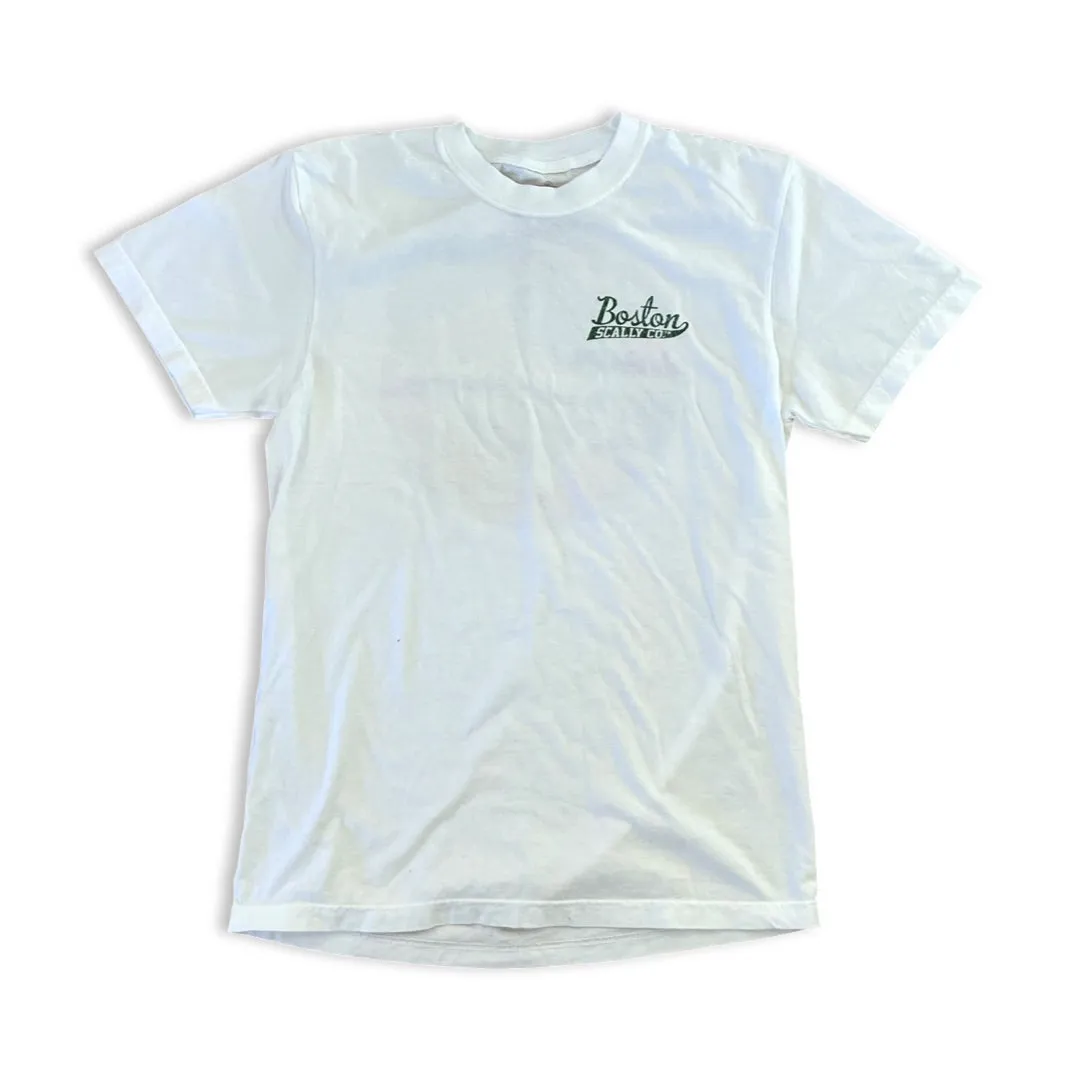 Boston Scally The Stand Tee T-Shirt - Crisp White sold by Boston Scally product image thumbnail 3
