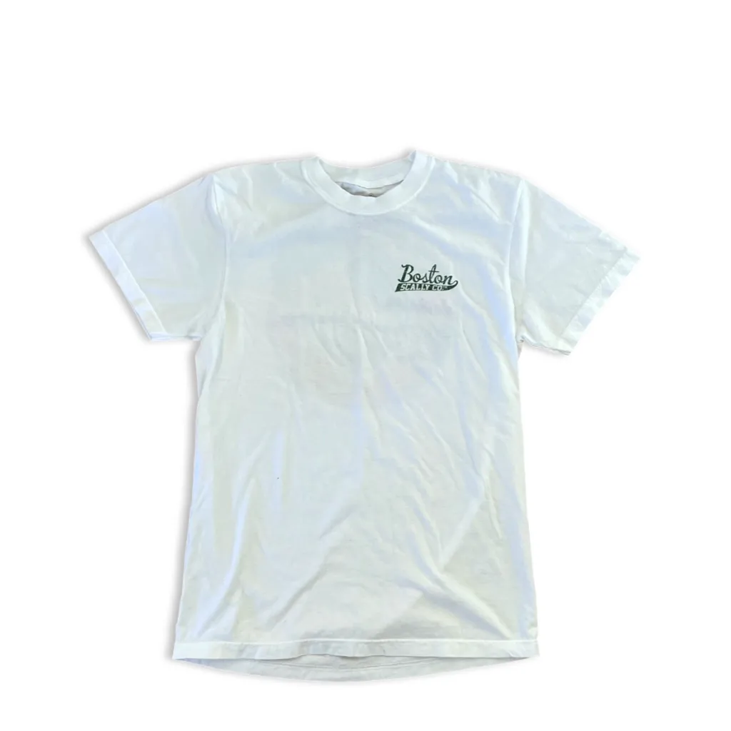 Boston Scally The Stand Tee T-Shirt - Crisp White sold by Boston Scally product image thumbnail 2