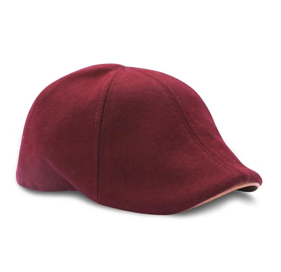 The Kenmore Boston Scally Cap - Crimson & Brown Brim sold by Boston Scally