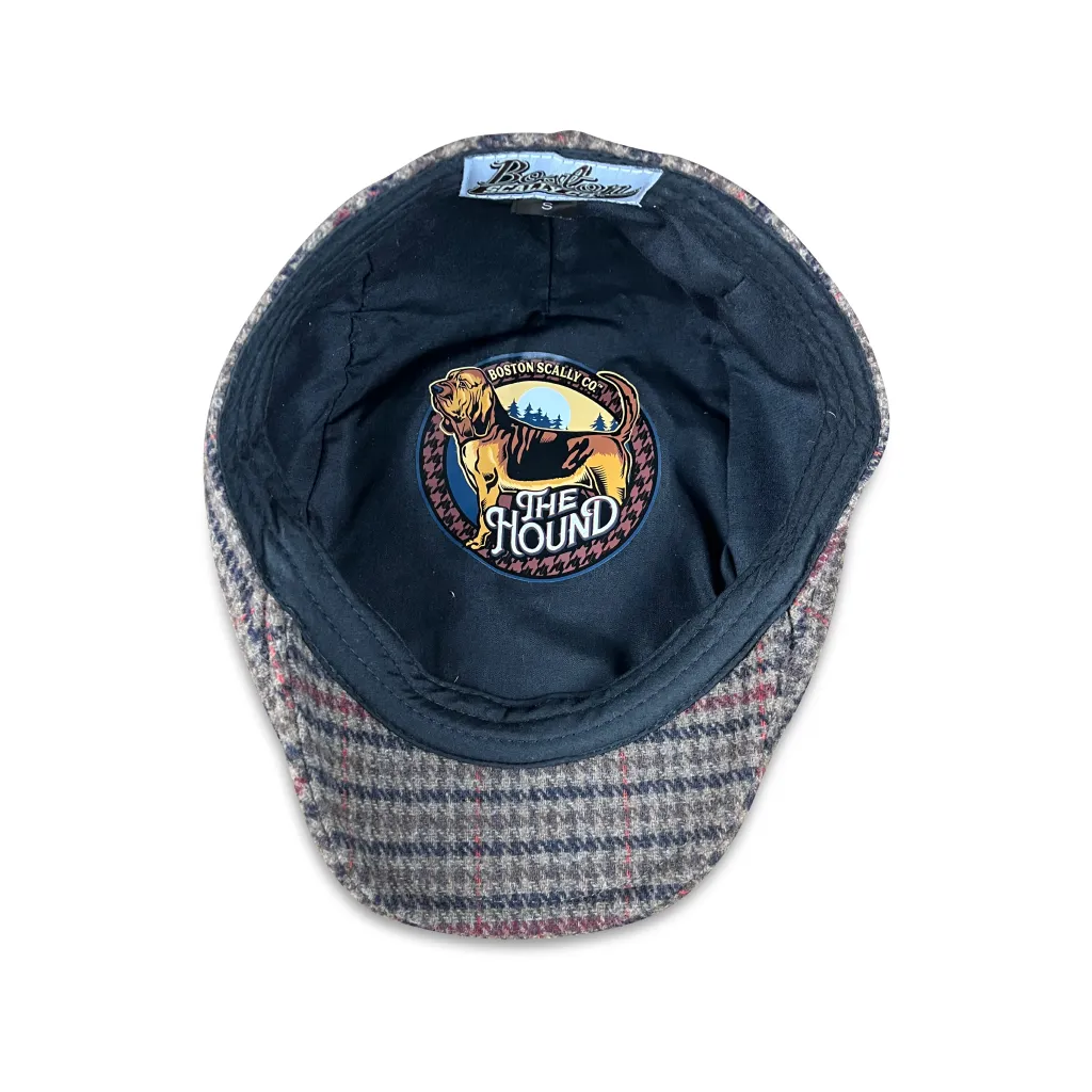 The Hound Boston Scally Cap - Brown Houndstooth sold by Boston Scally product image thumbnail 3