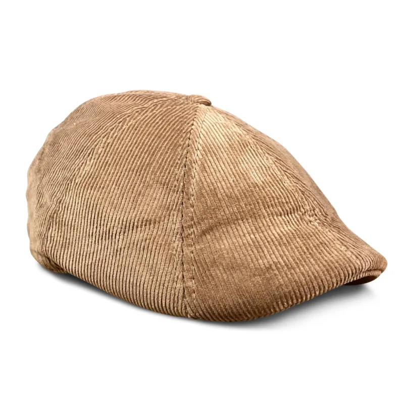 The Roy Boston Scally Cap - Craft Tan sold by Boston Scally