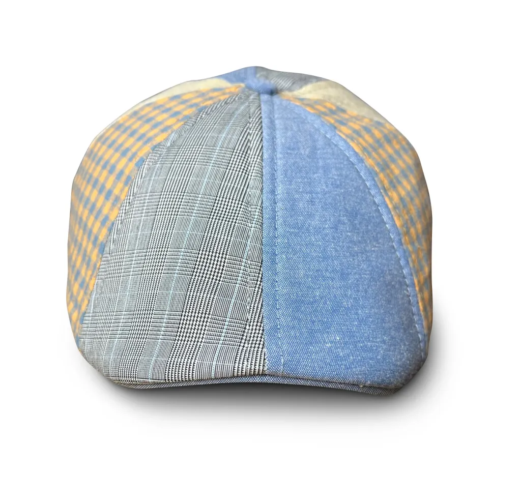 The Kraken Boston Scally Cap - Multi-Color Patchwork sold by Boston Scally product image thumbnail 4
