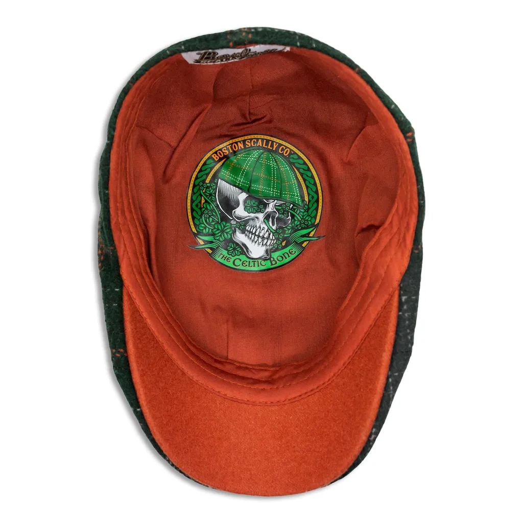 The Celtic Bone Boston Scally Cap - Green sold by Boston Scally product image thumbnail 3