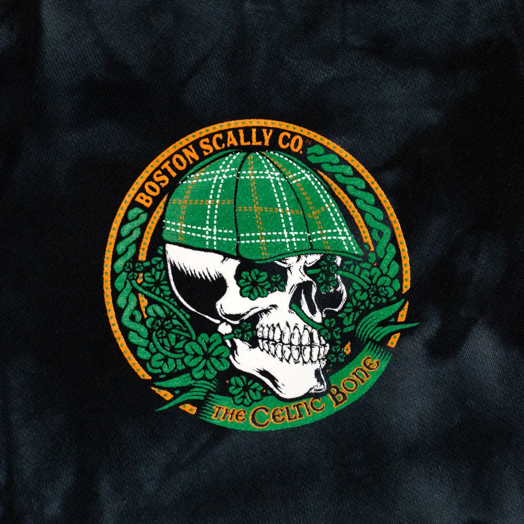 Boston Scally The Celtic Bone Hoodie - Black sold by Boston Scally product image thumbnail 3