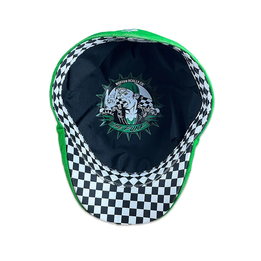 The Punk Boston Scally Cap - Irish Green sold by Boston Scally product image thumbnail 2