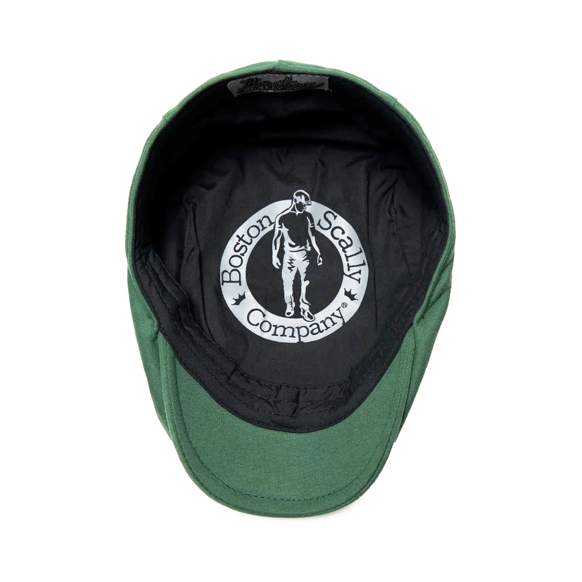 The Bruiser Boston Scally Cap - OD Green sold by Boston Scally product image thumbnail 2