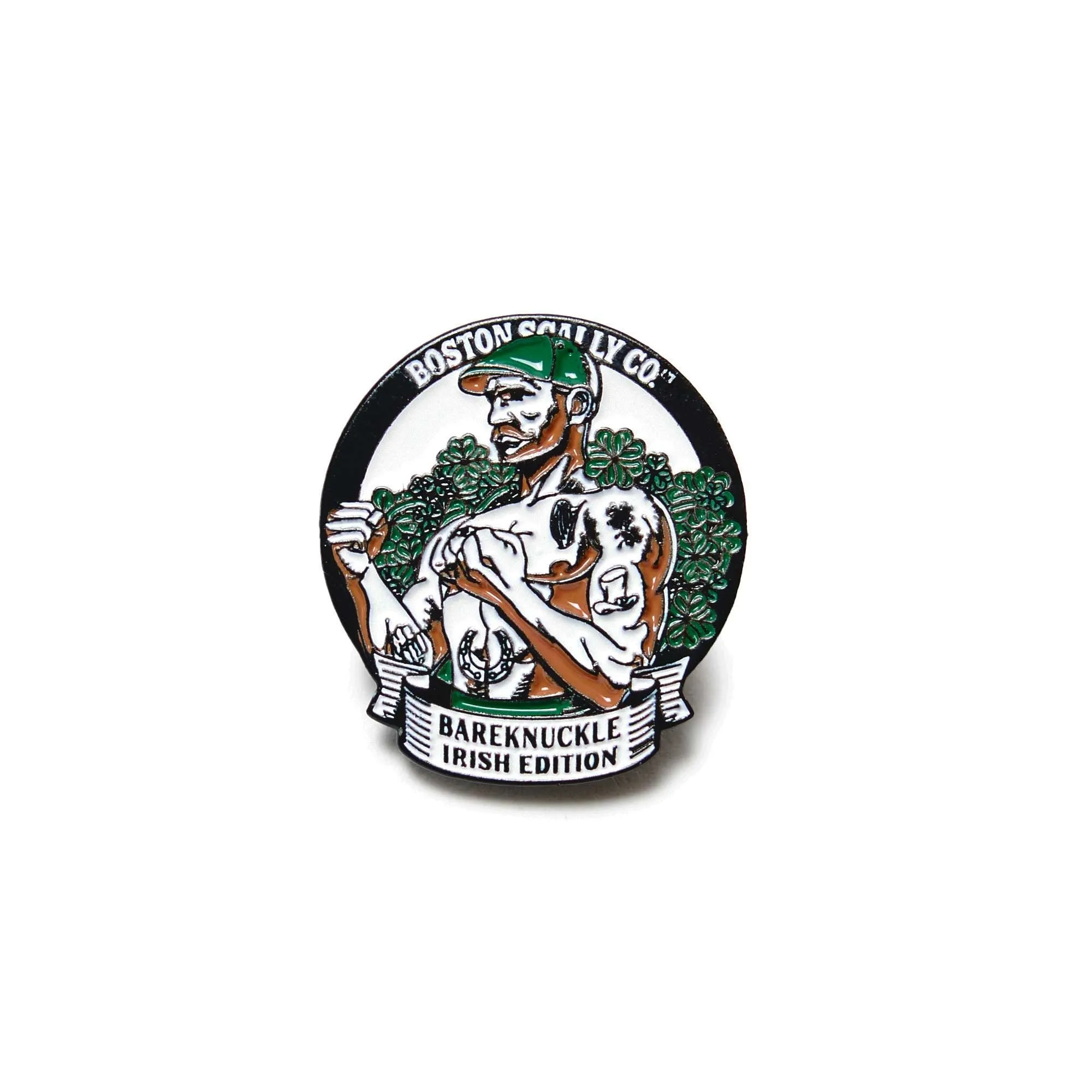 Boston Scally The Bareknuckle - Irish Edition Cap Pin sold by Boston Scally