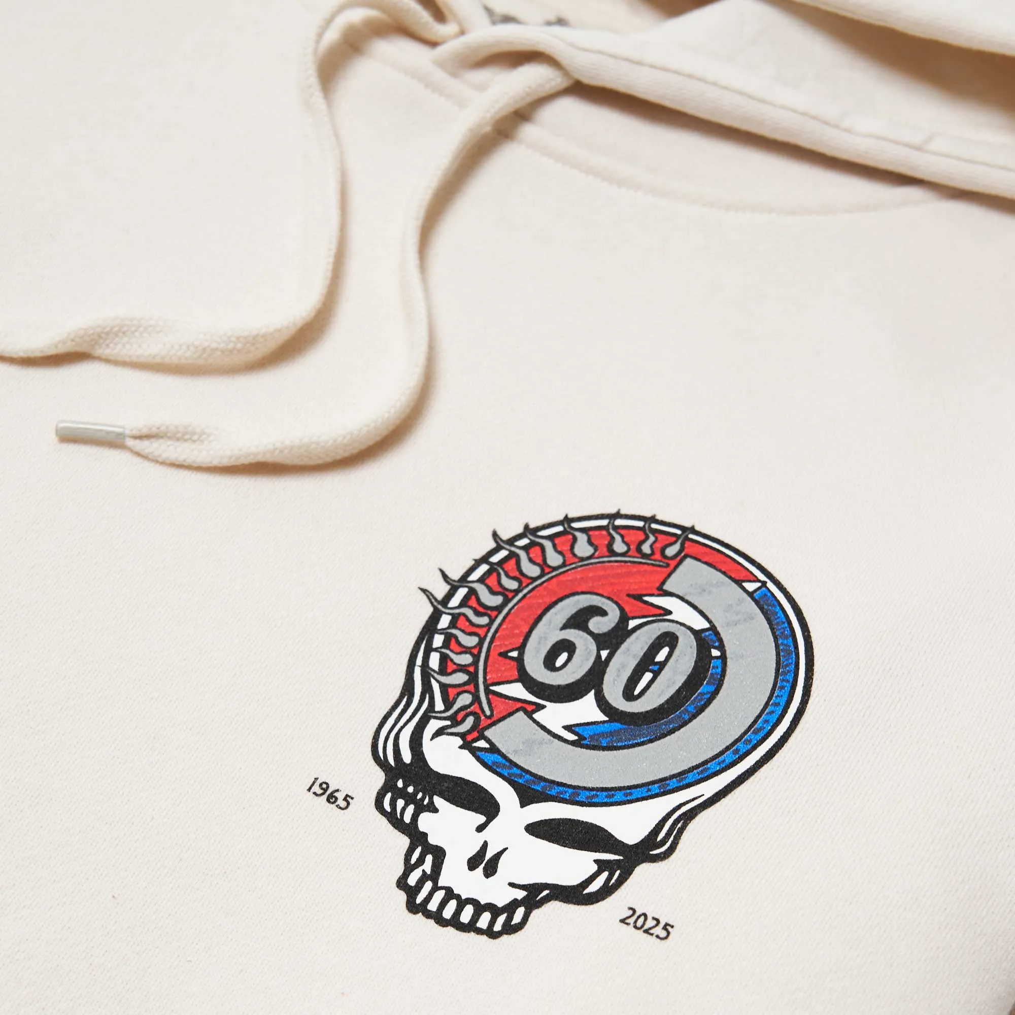 Boston Scally The Grateful Dead 60th Anniversary Hoodie - Ecru sold by Boston Scally product image thumbnail 2