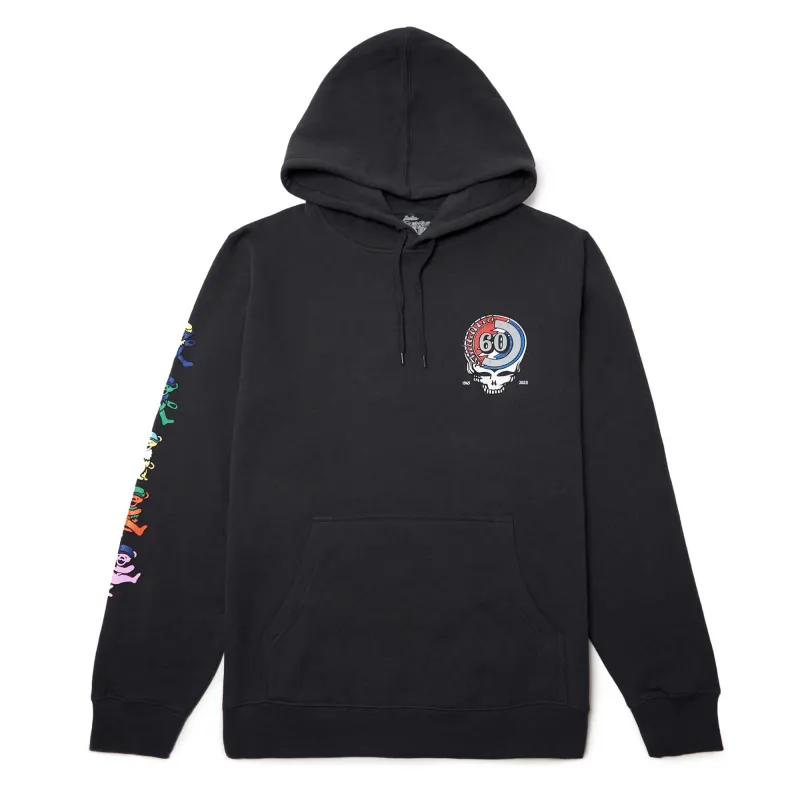Boston Scally The Grateful Dead 60th Anniversary Hoodie - Coal sold by Boston Scally