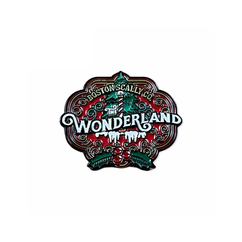 Boston Scally The Wonderland Cap Pin sold by Boston Scally