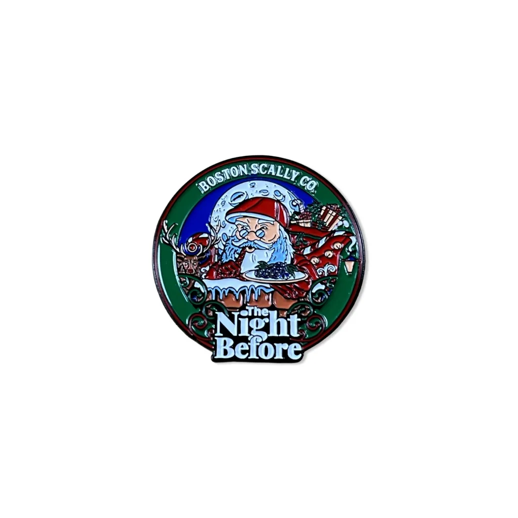 Boston Scally The Night Before Cap Pin sold by Boston Scally