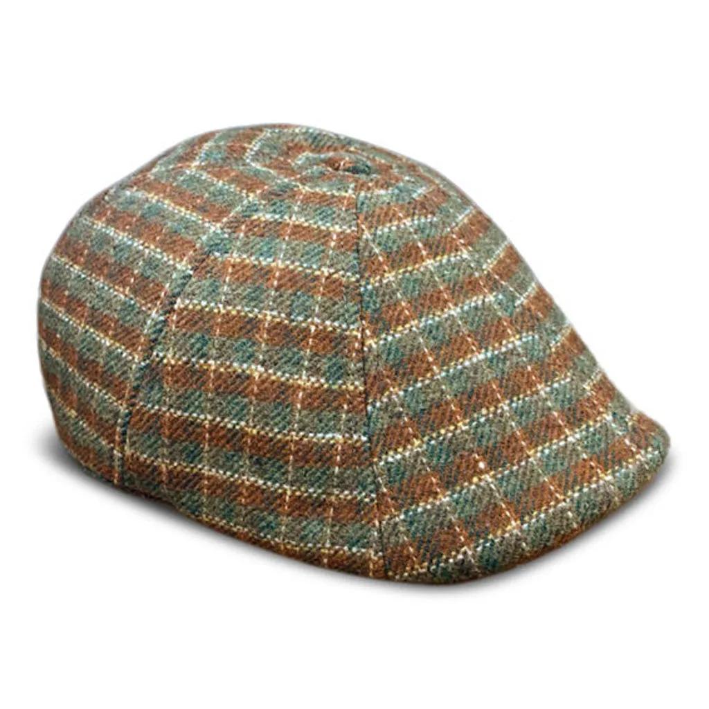 The Harvestland Boston Scally Cap - Plaid sold by Boston Scally