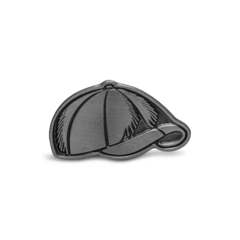 Boston Scally The Baker Boy Cap Pin - Antique Silver sold by Boston Scally