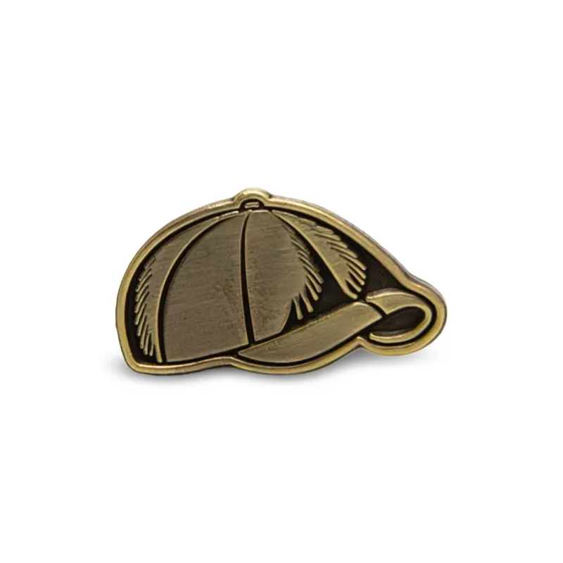 Boston Scally The Baker Boy Cap Pin - Antique Gold sold by Boston Scally