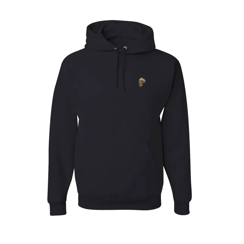 Boston Scally The Halloween Rose Hoodie - Black sold by Boston Scally