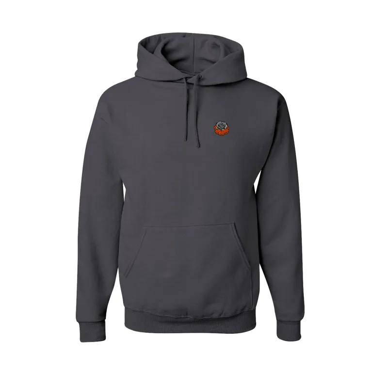 Boston Scally The Jack-O'-Rose Hoodie - Charcoal Grey sold by Boston Scally
