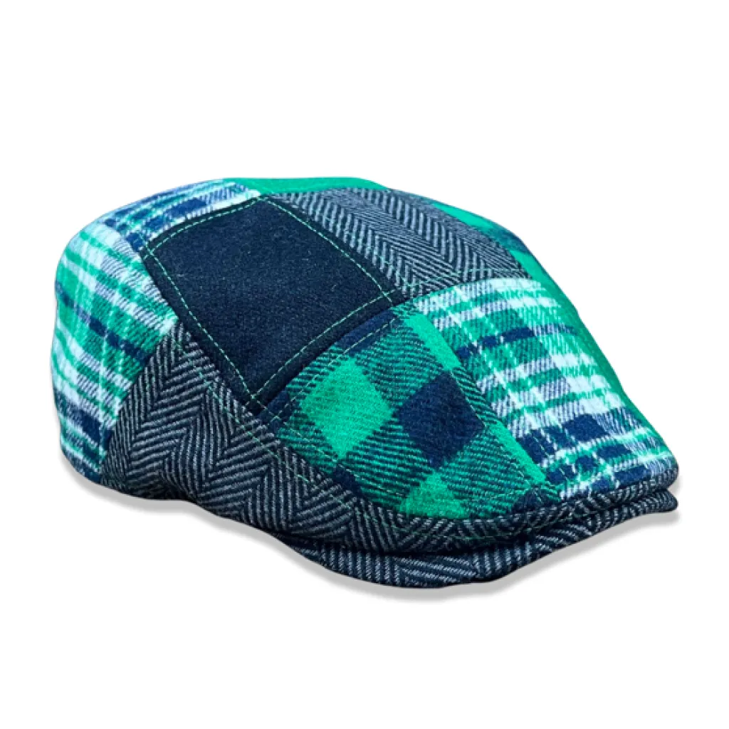 The Slainte Boston Scally Cap - Patchwork Edition sold by Boston Scally
