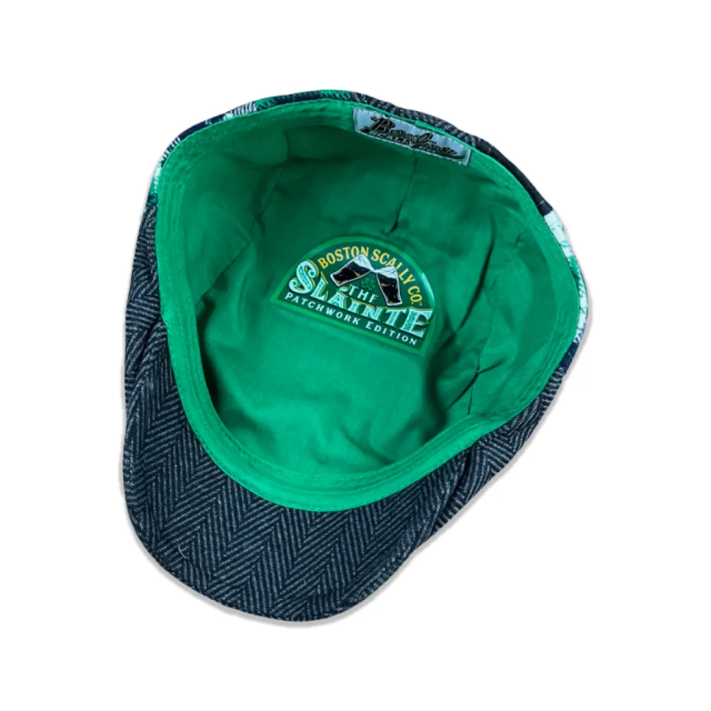 The Slainte Boston Scally Cap - Patchwork Edition sold by Boston Scally product image thumbnail 2