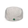 The Irish Boston Scally Cap - White Herringbone sold by Boston Scally