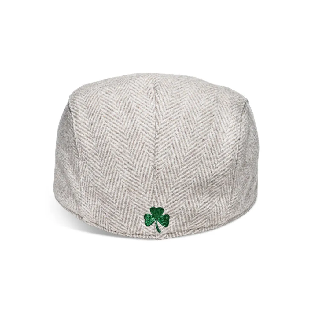 The Irish Boston Scally Cap - White Herringbone sold by Boston Scally product image thumbnail 4