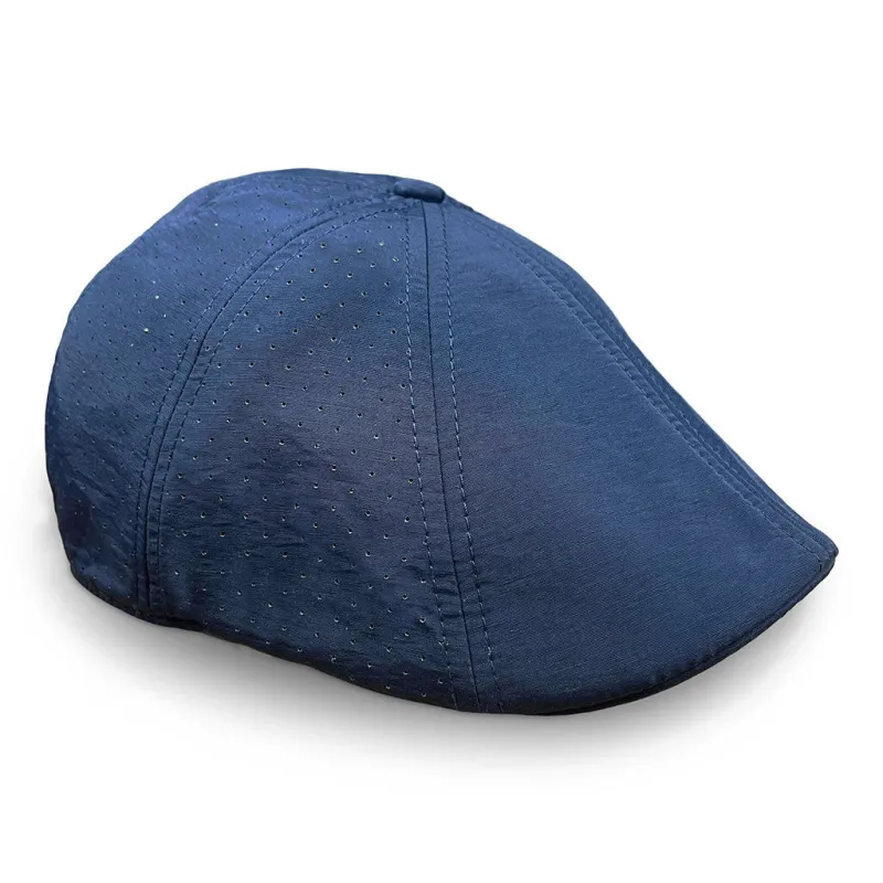 The Cool Air Boston Scally Cap - Dark Blue sold by Boston Scally