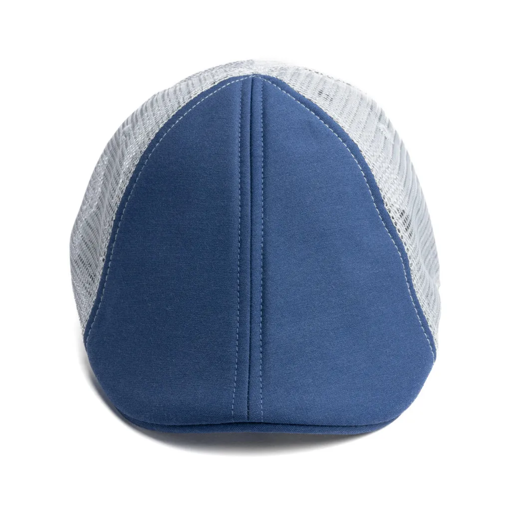 The Mesh Trucker Boston Scally Cap - Navy with Grey sold by Boston Scally product image thumbnail 5