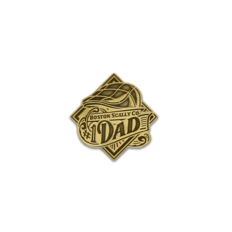 Boston Scally The Dad Cap Pin sold by Boston Scally