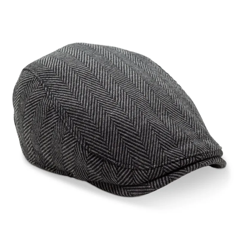 The UFC Ulti-Man Boston Scally Cap - Grey Herringbone sold by Boston Scally