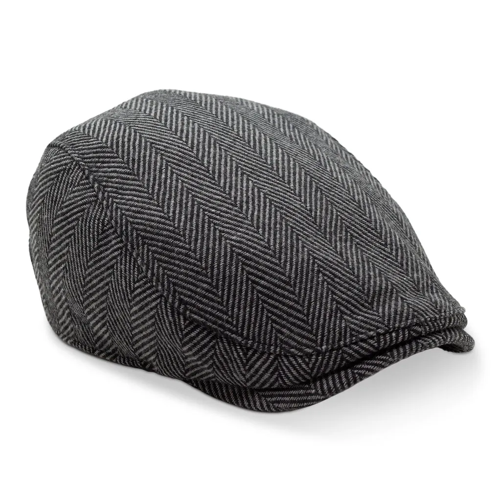 The UFC Ulti-Man Boston Scally Cap - Grey Herringbone sold by Boston Scally