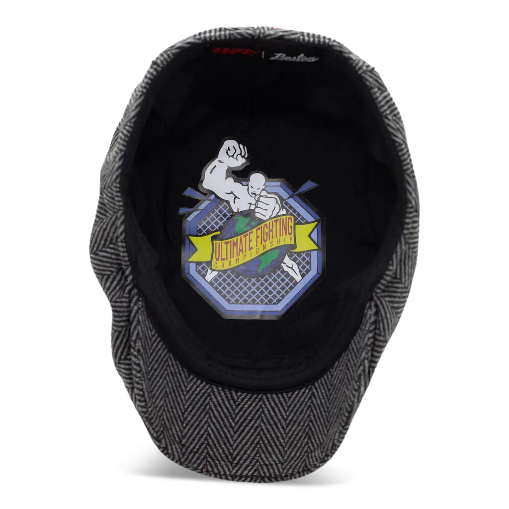The UFC Ulti-Man Boston Scally Cap - Grey Herringbone sold by Boston Scally product image thumbnail 3
