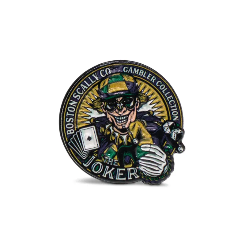 Boston Scally The Joker Cap Pin sold by Boston Scally
