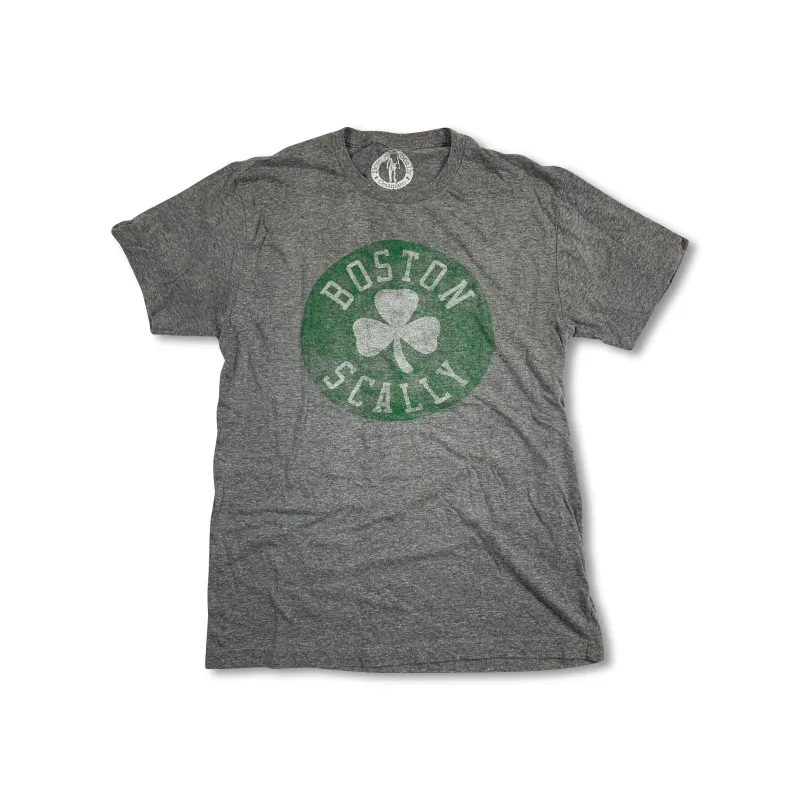 Boston Scally The Celtic Tee T-Shirt - Vintage Grey sold by Boston Scally