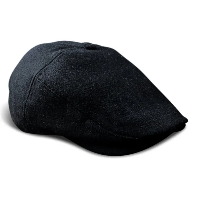 The Solid 5-Panel Boston Scally Cap - Coolidge Black sold by Boston Scally