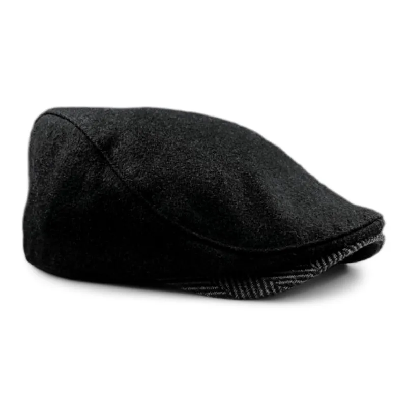 The Sidestreet Boston Scally Cap - Black sold by Boston Scally