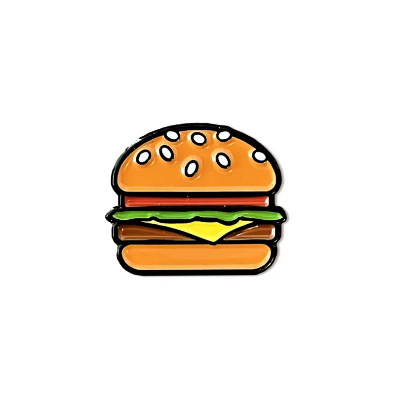 The Burger Cap Pin sold by Boston Scally