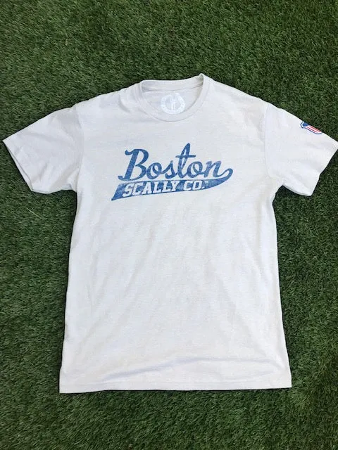 Boston Scally The Patriotic Crest Tee T-Shirt - White sold by Boston Scally product image thumbnail 2