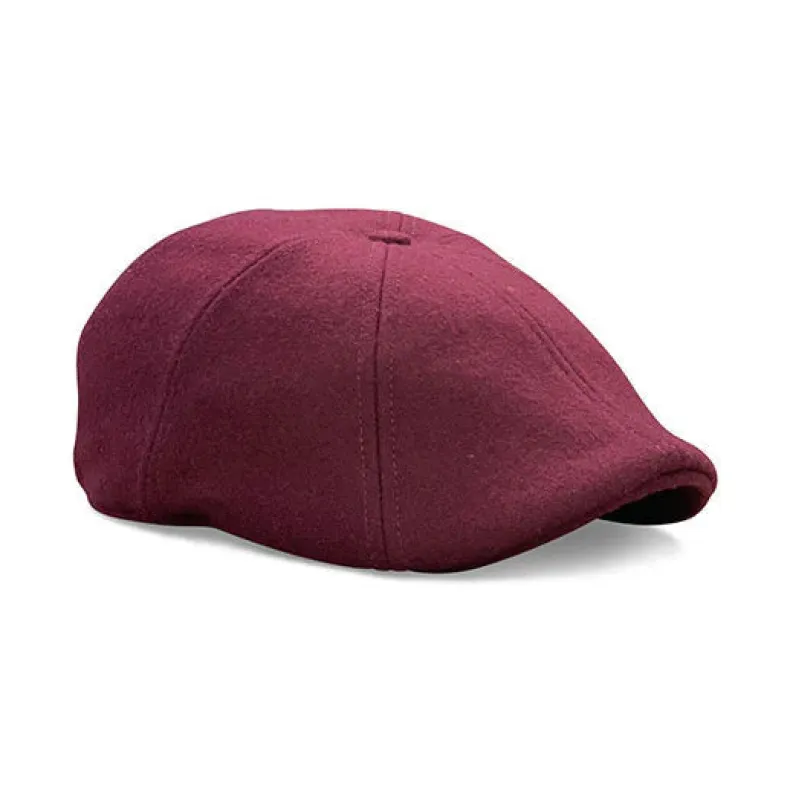 The Christmas Peaky Boston Scally Cap - Crimson sold by Boston Scally