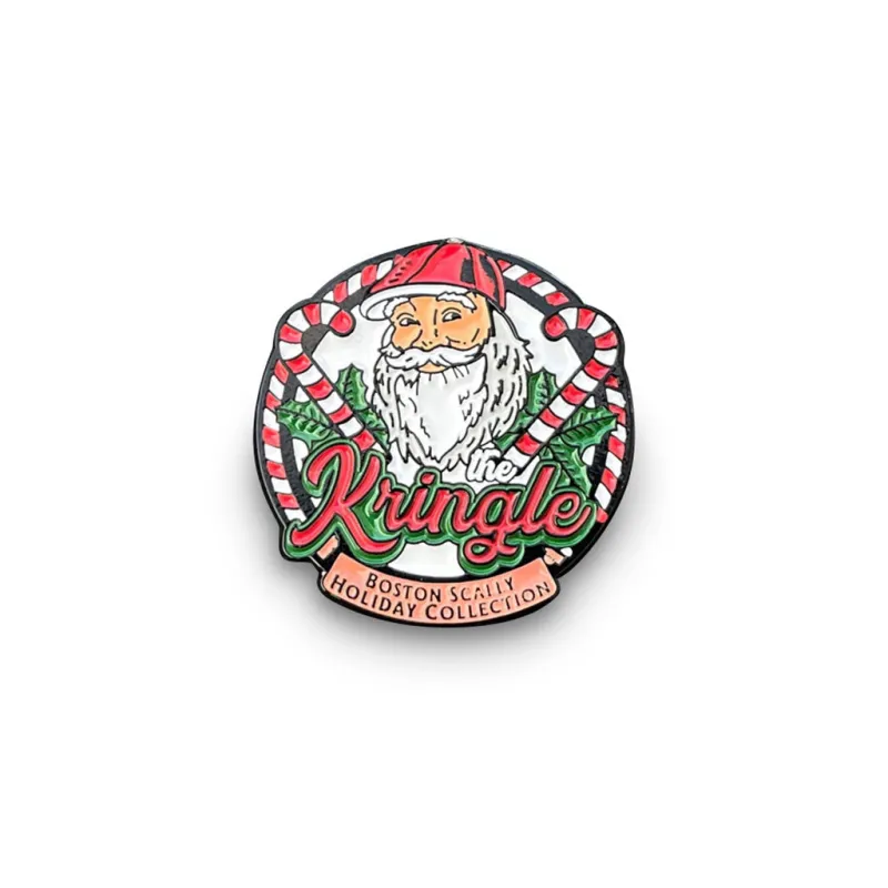 Boston Scally The Kringle Cap Pin sold by Boston Scally