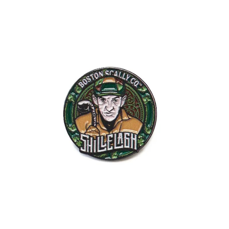 Boston Scally The Shillelagh Cap Pin sold by Boston Scally