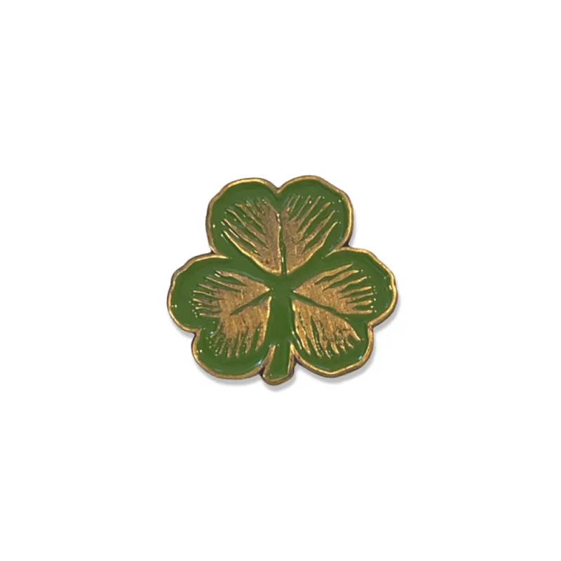 Boston Scally The Lucky Shamrock Cap Pin sold by Boston Scally