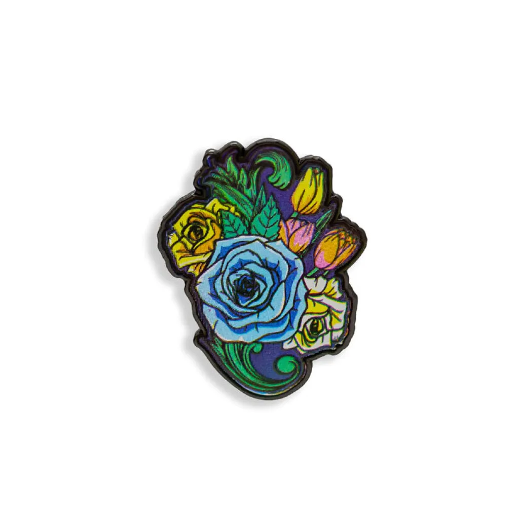 Boston Scally The Spring Rose Cap Pin sold by Boston Scally