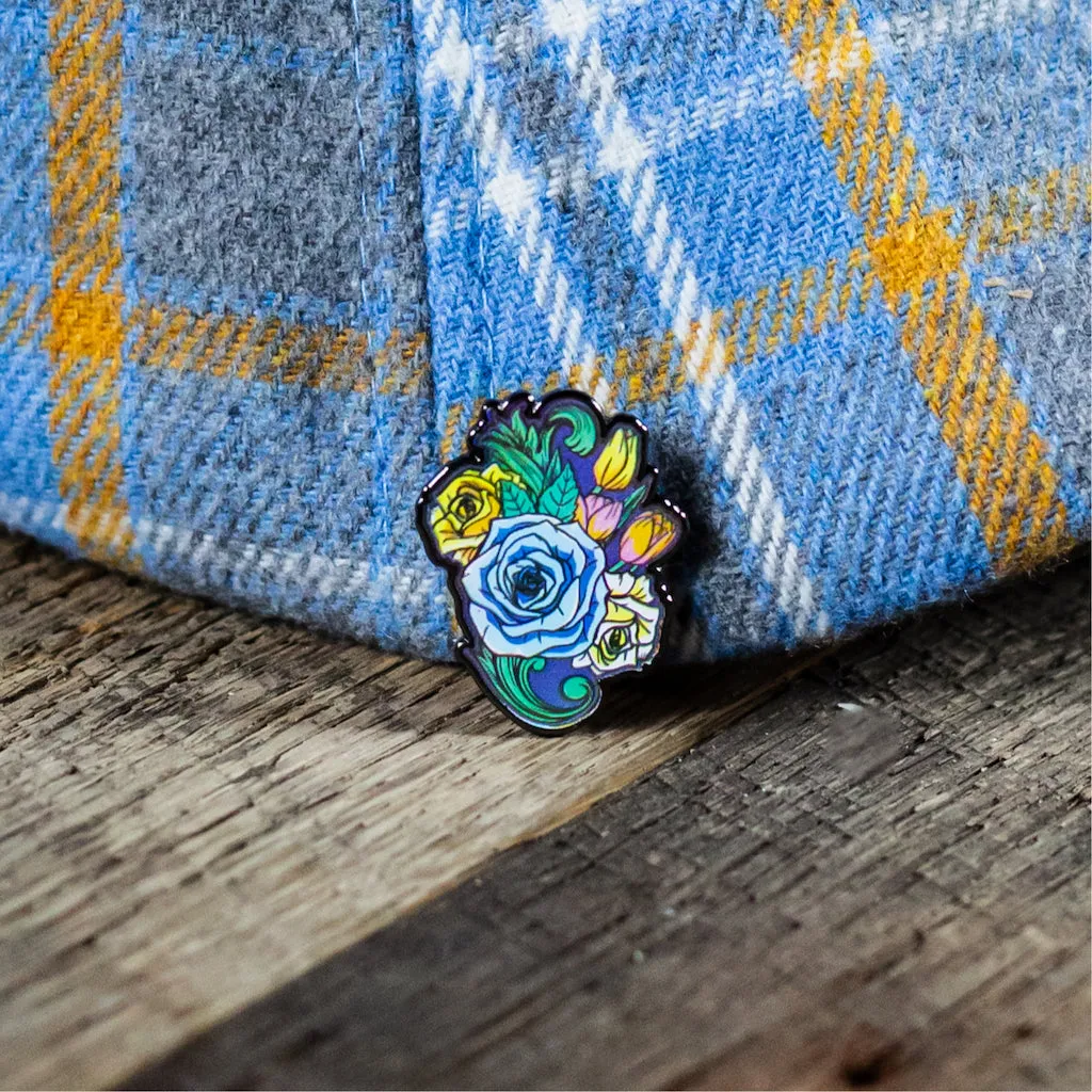 Boston Scally The Spring Rose Cap Pin sold by Boston Scally product image thumbnail 2