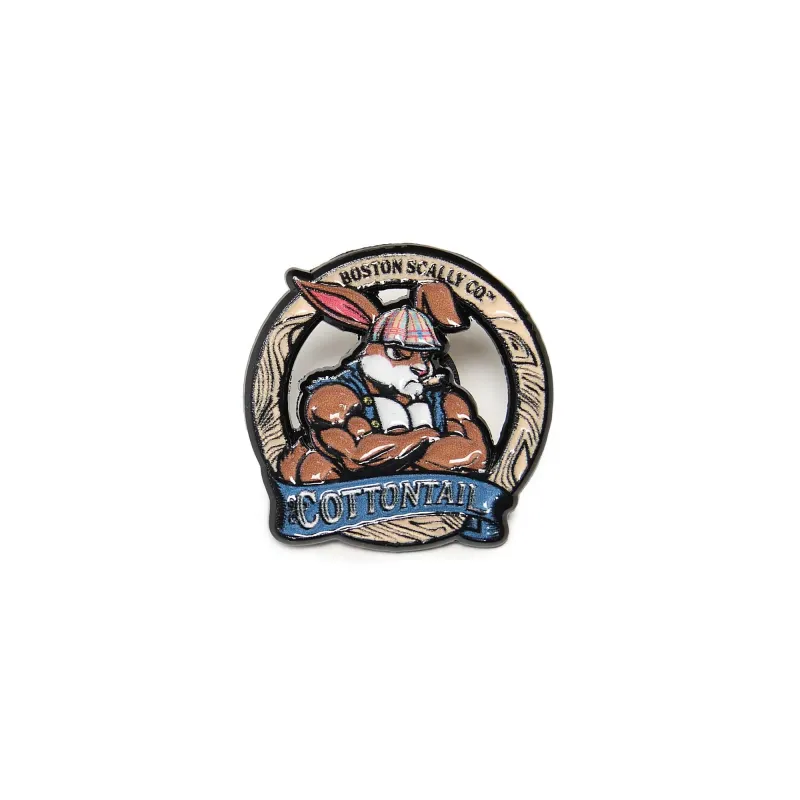 Boston Scally The Cottontail Cap Pin sold by Boston Scally
