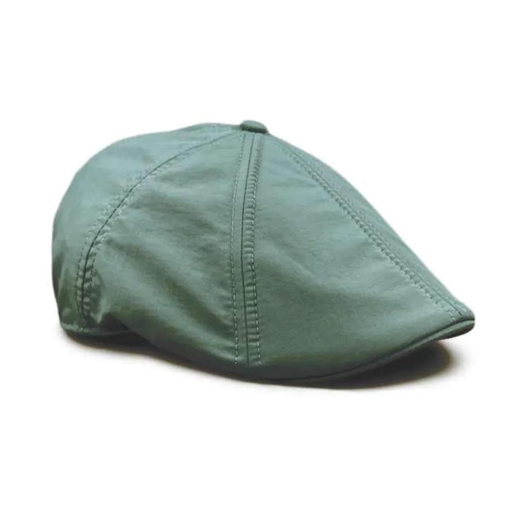 The Repel 8-Panel Boston Scally Cap - OD Green sold by Boston Scally
