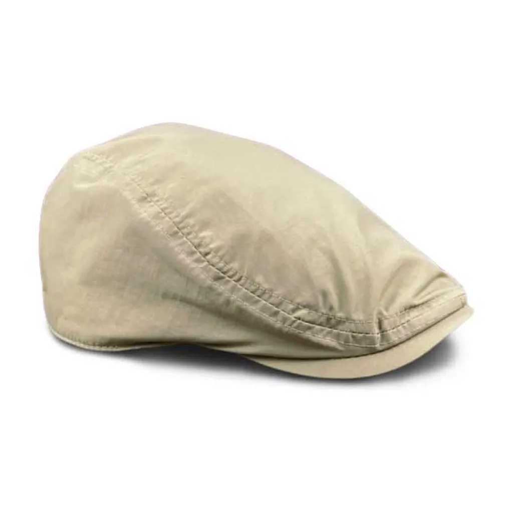 The Repel Single Panel Boston Scally Cap - Craft Tan sold by Boston Scally