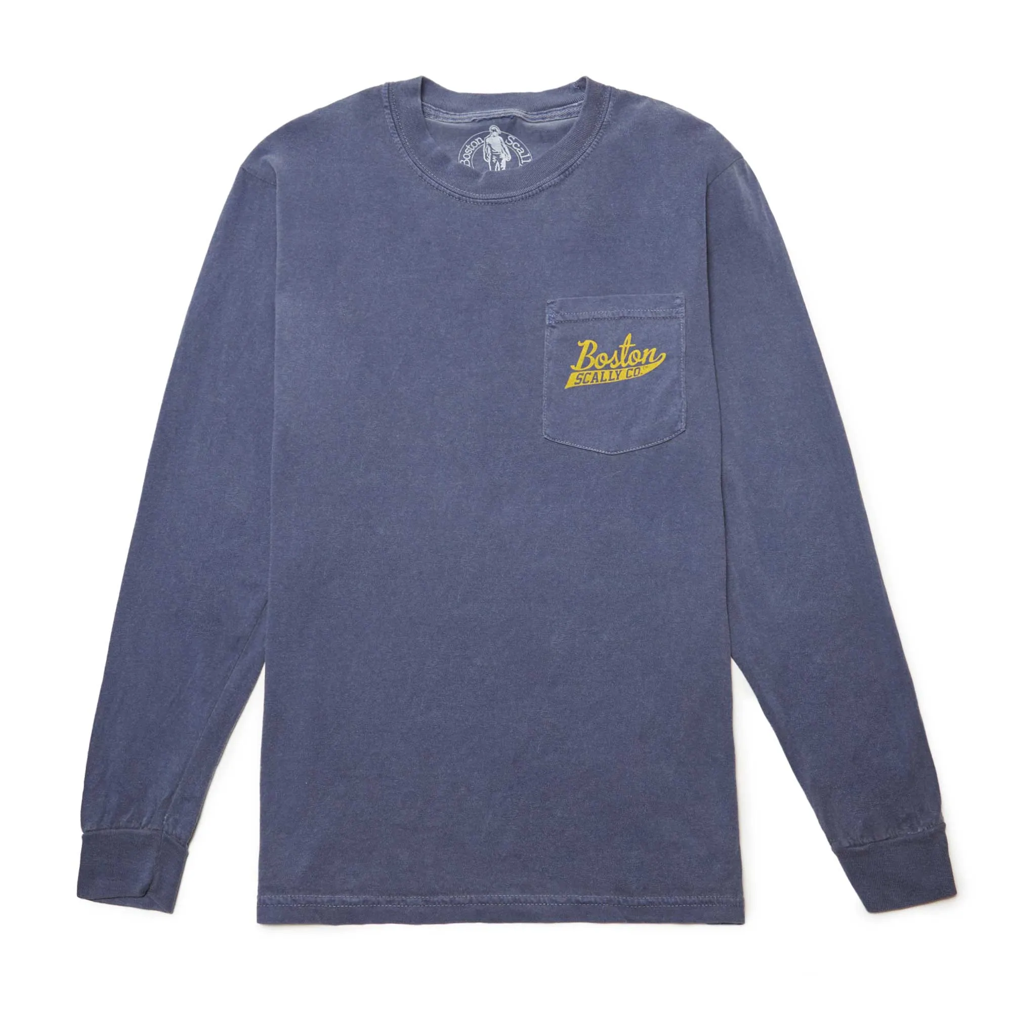 Boston Scally The Majestic Rose Long Sleeve Tee T-Shirt - Vintage Plum sold by Boston Scally